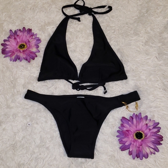 Agua Doce Other - Agua Doce Black 2 Piece Bikini Nwt